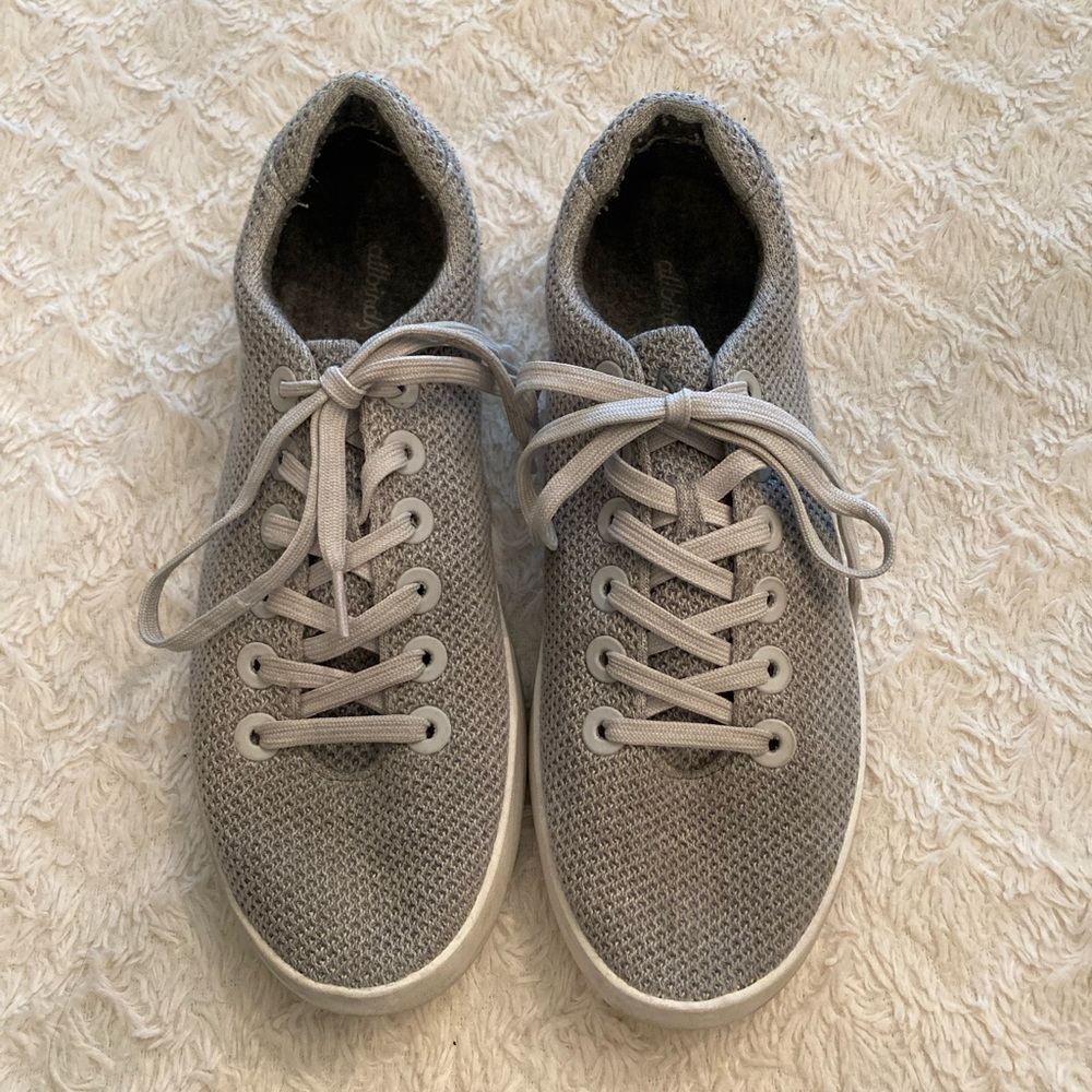 Allbirds Men’s Gray Knit Sneakers Sz 11